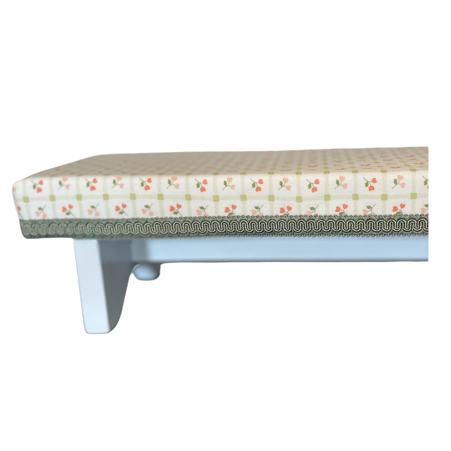 Prayer Kneeler-Green Floral